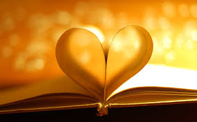 book pages heart